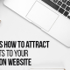 Here's how to attract clients to your fashion website - Banner