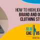 How to highlight your brand and online clothing store? - Banner